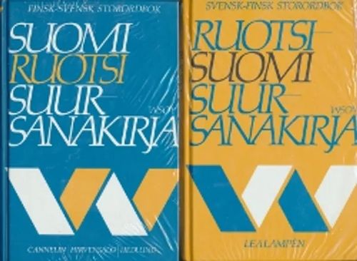Suomi - Ruotsi - Suursanakirja ja Ruotsi - Suomi - Suursanakirja.  Finsk-svensk storord. Svensk-finsk storordbokbok | Salpakirja Oy