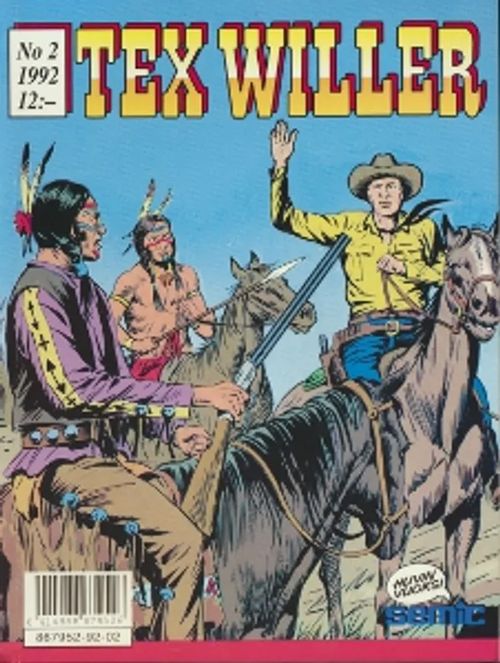Tex Willer 2/1992 - Ticci | Salpakirja Oy / Kirjaspotti | Osta Antikvaarista - Kirjakauppa verkossa
