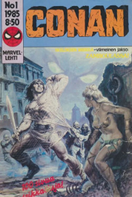 Conan 1/1985 | Salpakirja Oy / Kirjaspotti | Osta Antikvaarista - Kirjakauppa verkossa