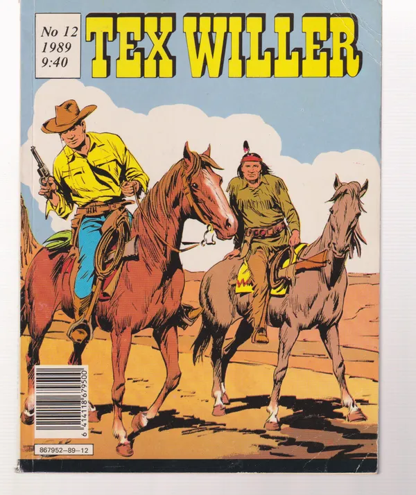 Tex Willer 12/1989 | Salpakirja Oy / Kirjaspotti | Osta Antikvaarista - Kirjakauppa verkossa