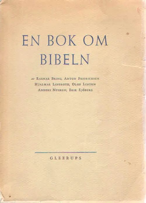 En bok om Bibeln | Antikvaarinen Kirjakauppa Kvariaatti | Osta Antikvaarista - Kirjakauppa verkossa