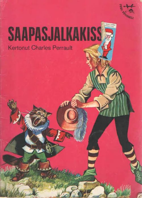 Saapasjalkakissa - Perrault Charles | Antikvaarinen Kirjakauppa Kvariaatti | Osta Antikvaarista - Kirjakauppa verkossa