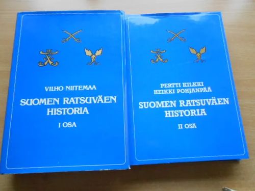 Suomen Ratsuväen Historia osat I-II - Niitemaa Vilho - Kilkki Pertti - Pohjanpää Heikki | Laatu Torikirjat | Osta Antikvaarista - Kirjakauppa verkossa