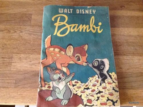 Aku Ankka ja kumppanit No 5 B 1953 - Bambi | Antikvariaatti Bookkolo | Osta Antikvaarista - Kirjakauppa verkossa