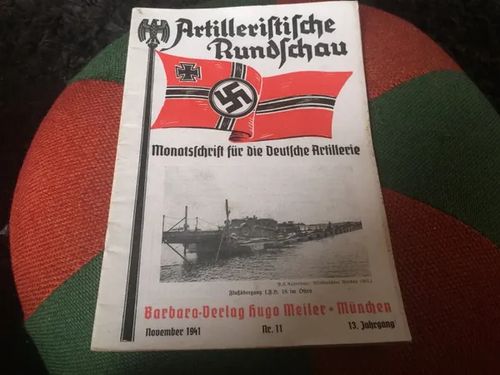 Artilleristische Rundschau - Monatsschrift für die Deutsche Artillerie - Saksalaisten tykistön lehtinen v.1941 | Antikvariaatti Bookkolo | Osta Antikvaarista - Kirjakauppa verkossa