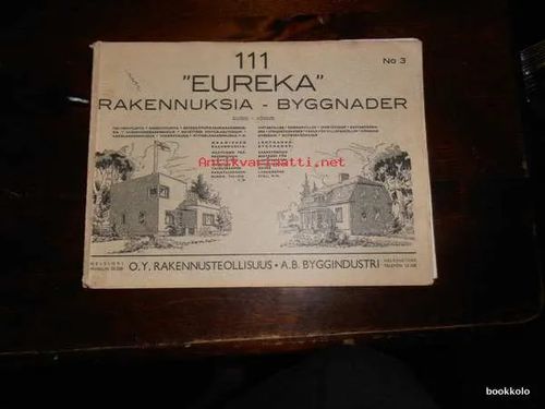 111 ''EUREKA''- Rakennuksia No 3 | Antikvariaatti Bookkolo | Osta Antikvaarista - Kirjakauppa verkossa