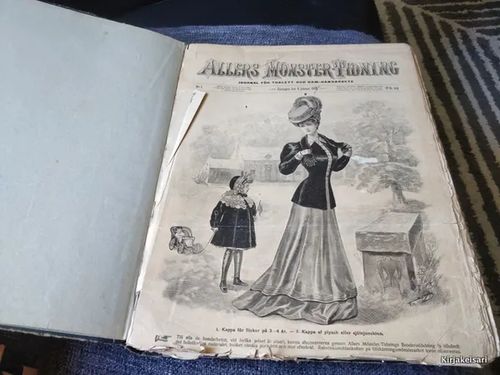 Allers mönster tidning - Vuosikerta 1906 | Antikvariaatti Bookkolo | Osta Antikvaarista - Kirjakauppa verkossa