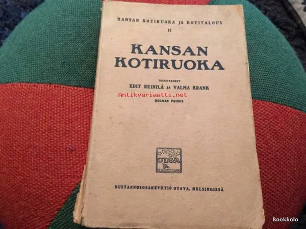 Kansan kotiruoka ja kotitalous II - Grönberg Amalia - Reinilä Edit - Krank Valma | Antikvariaatti Bookkolo | Osta Antikvaarista - Kirjakauppa verkossa