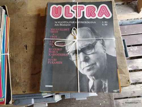 Ultra - vuosikerta 1981 | Antikvariaatti Bookkolo | Osta Antikvaarista - Kirjakauppa verkossa