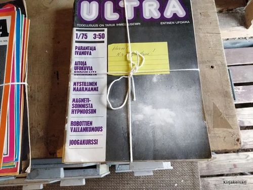 Ultra - vuosikerta 1975 - No:t 1-11, No 7 puuttuu!! | Antikvariaatti Bookkolo | Osta Antikvaarista - Kirjakauppa verkossa