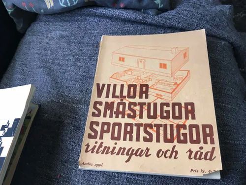 Villor, Småstugor, sportstugor - ritningar och råd | Antikvariaatti Bookkolo | Osta Antikvaarista - Kirjakauppa verkossa