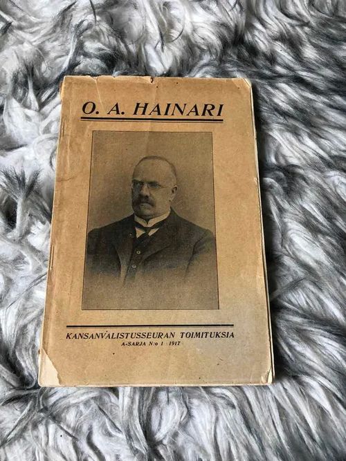 O.A.Hainari - muistelmia - O.Relander | Antikvariaatti Bookkolo | Osta Antikvaarista - Kirjakauppa verkossa