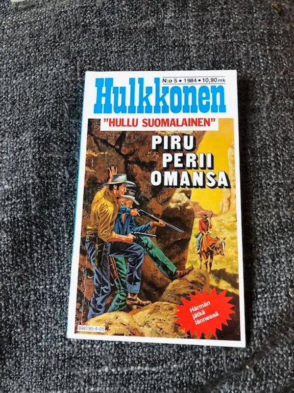 Hulkkonen "Hullu suomalainen" No 5 1984 | Antikvariaatti Bookkolo | Osta Antikvaarista - Kirjakauppa verkossa