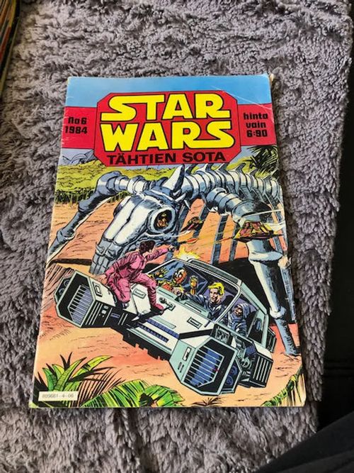 Star Wars No 6 1984 | Antikvariaatti Bookkolo | Osta Antikvaarista - Kirjakauppa verkossa