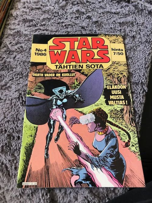 Star Wars No 4 1986 | Antikvariaatti Bookkolo | Osta Antikvaarista - Kirjakauppa verkossa