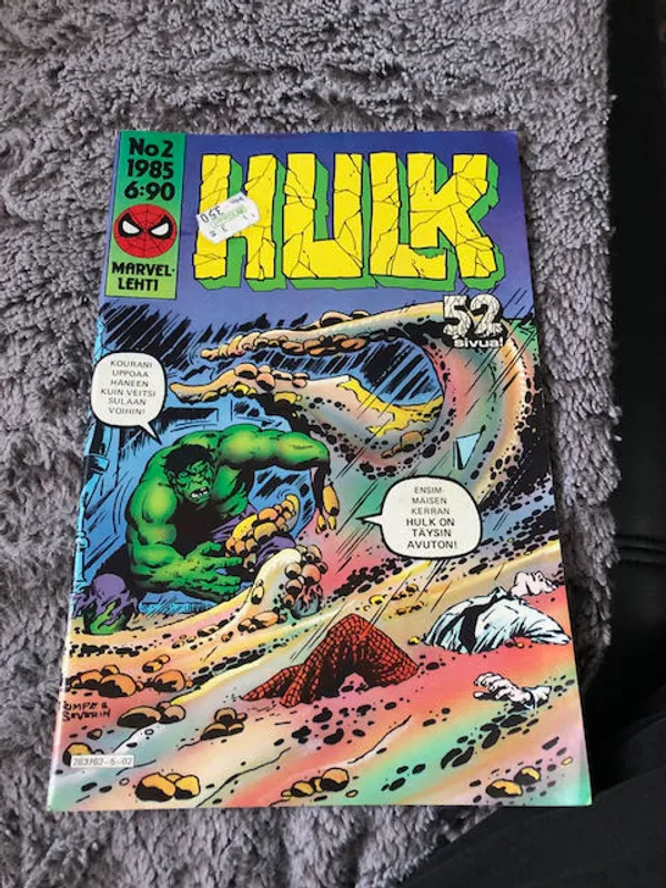 Hulk No 2 1985 | Antikvariaatti Bookkolo | Osta Antikvaarista - Kirjakauppa verkossa