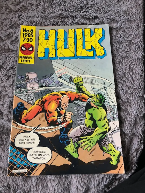 Hulk No 6 1985 | Antikvariaatti Bookkolo | Osta Antikvaarista - Kirjakauppa verkossa