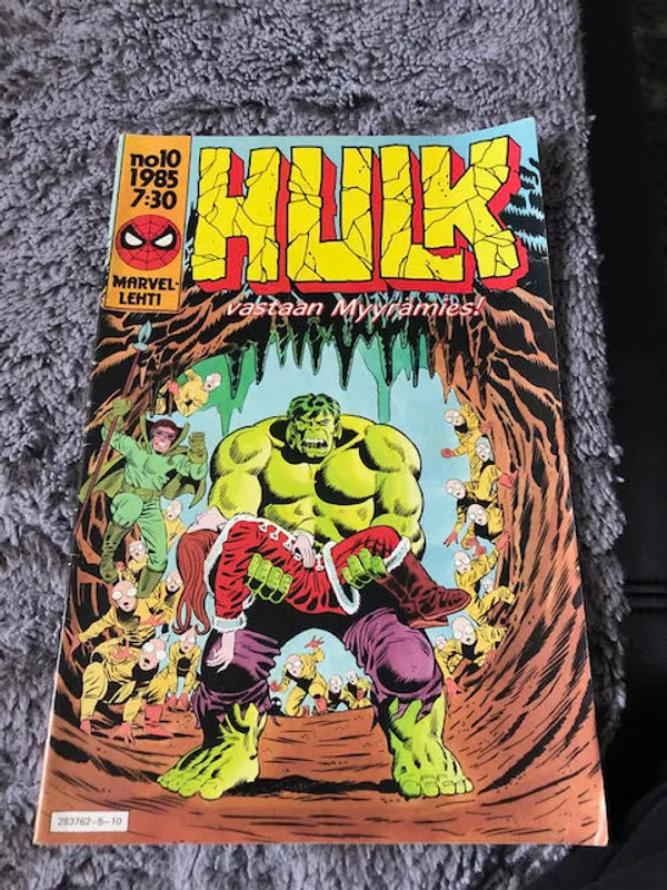 Hulk No 10 1985 | Antikvariaatti Bookkolo | Osta Antikvaarista - Kirjakauppa verkossa