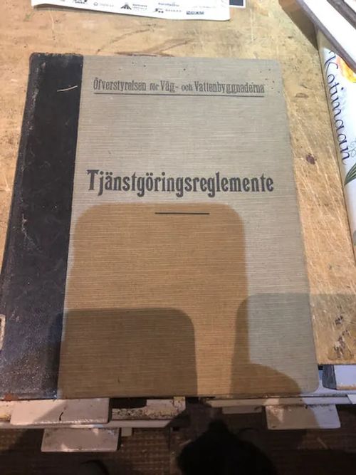 Tjänstgöringsreglemente för överstyrelsen för väg- och vattenbyggnaderna i Finland underlydande tjänstepersonal - specialinstruktion för hydrografiska byrån | Antikvariaatti Bookkolo | Osta Antikvaarista - Kirjakauppa verkossa