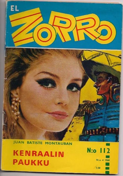 El Zorro 112 - Kenraalin paukku | Karhulan osto- ja myyntiliike | Osta Antikvaarista - Kirjakauppa verkossa