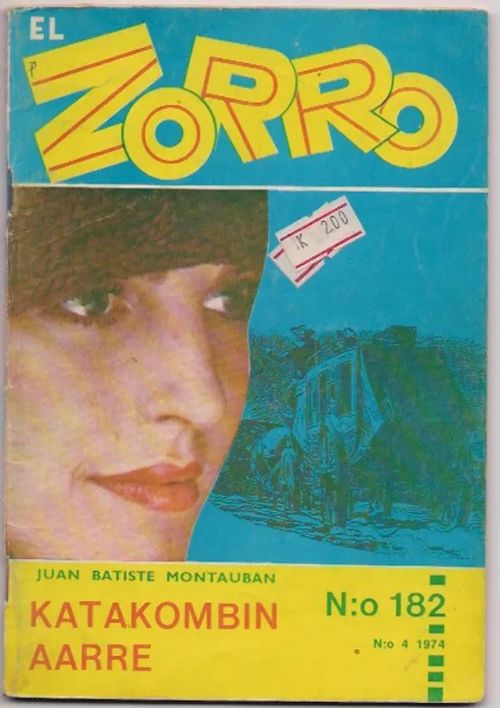 El Zorro 182 - Katakombin aarre | Karhulan osto- ja myyntiliike | Osta Antikvaarista - Kirjakauppa verkossa