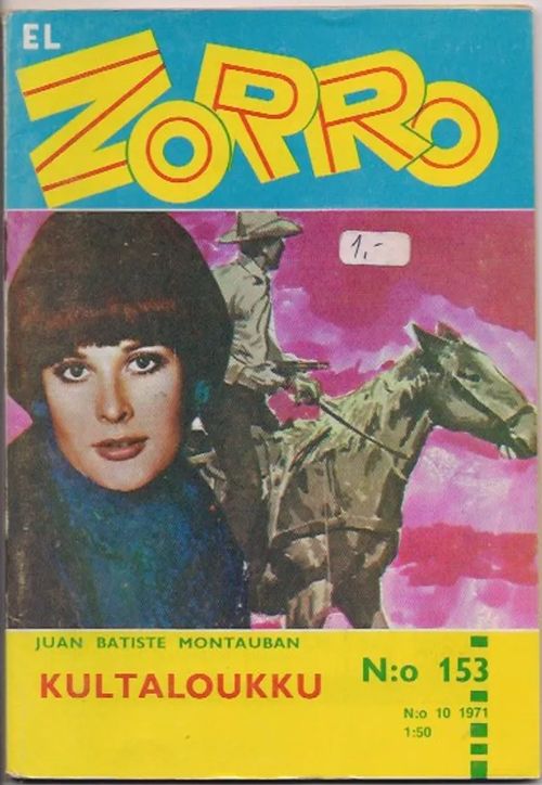 El Zorro 153 - Kultaloukku | Karhulan osto- ja myyntiliike | Osta Antikvaarista - Kirjakauppa verkossa