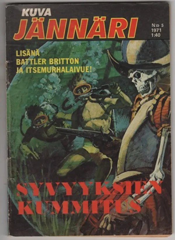 Kuvajännäri 5/1971 - Kasvottomat | Karhulan osto- ja myyntiliike | Osta Antikvaarista - Kirjakauppa verkossa