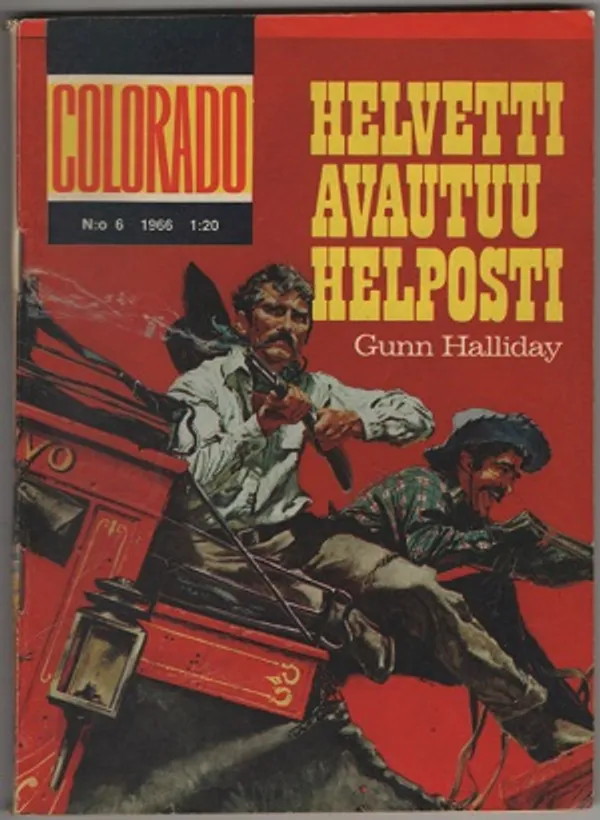 Colorado 6/1966 | Karhulan osto- ja myyntiliike | Osta Antikvaarista - Kirjakauppa verkossa