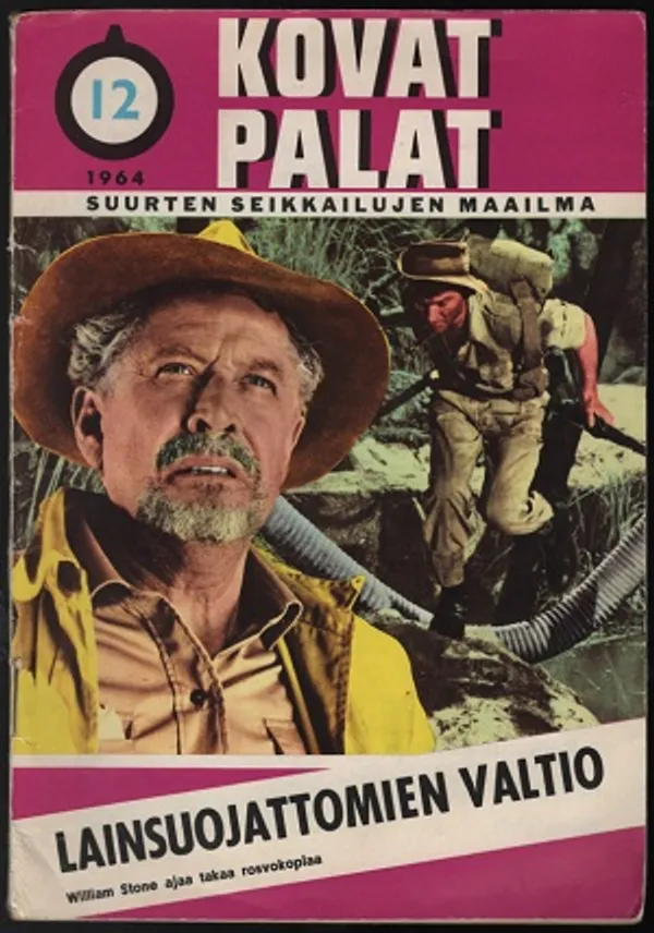 Kovat palat 12/1964 Lainsuojattomien valtio | Karhulan osto- ja myyntiliike | Osta Antikvaarista - Kirjakauppa verkossa