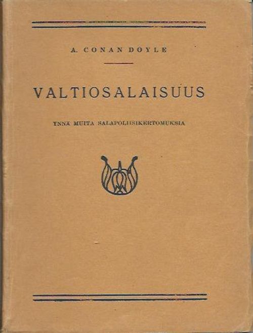 Valtiosalaisuus - Doyle Conan A. | Wanhat kirjat | Osta Antikvaarista - Kirjakauppa verkossa