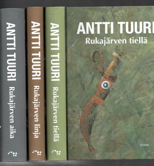 Rukajärvi-trilogia - Tuuri Antti | Antikvariaatti Lukuhetki | Osta Antikvaarista - Kirjakauppa verkossa