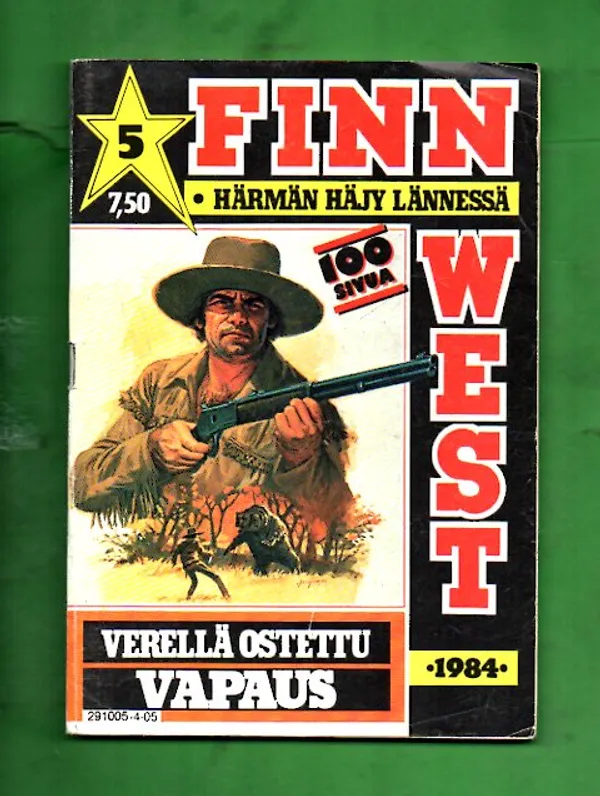 Finn West 5/84 - Verellä ostettu vapaus - Useita tekijöitä | Antikvariaatti Lukuhetki | Osta Antikvaarista - Kirjakauppa verkossa