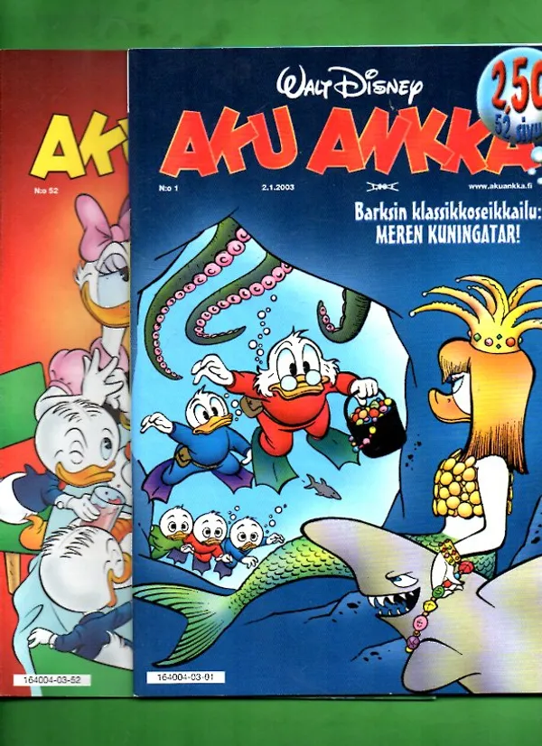 Aku Ankka -vuosikerta 2003 (1-52/03) - Useita tekijöitä | Antikvariaatti Lukuhetki | Osta Antikvaarista - Kirjakauppa verkossa