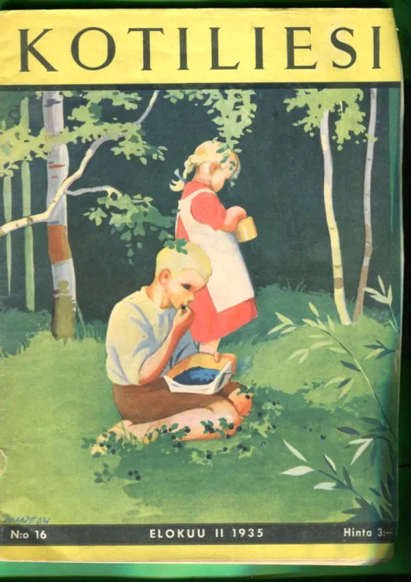 Kotiliesi N:o 16/1935 (Martta Wendelin) - Toimituskunta | Antikvariaatti Lukuhetki | Osta Antikvaarista - Kirjakauppa verkossa