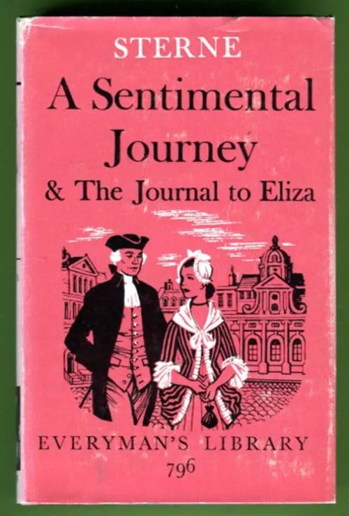 A Sentimental Journey & The Journal to Eliza - Sterne Laurence | Antikvariaatti Lukuhetki | Osta Antikvaarista - Kirjakauppa verkossa