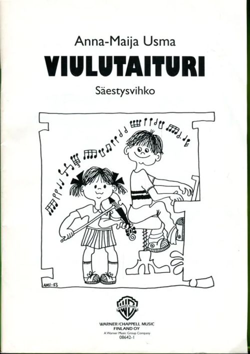 Viulutaituri - Säestysvihko - Usma Anna-Maija | Antikvariaatti Lukuhetki | Osta Antikvaarista - Kirjakauppa verkossa