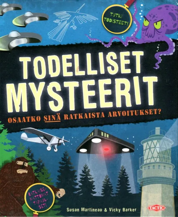 Todelliset mysteerit - Osaatko sinä ratkaista arvoitukset? - Martineau Susan & Barker Vicky | Antikvariaatti Lukuhetki | Osta Antikvaarista - Kirjakauppa verkossa