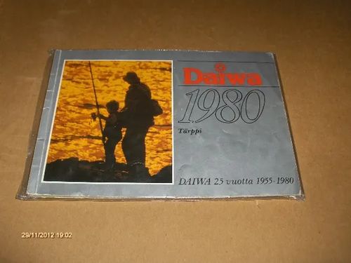 Daiwa 1980 Tärppi , DAIWA 25 vuotta 1955-1980 | Osto- ja Myynti Neponen | Osta Antikvaarista - Kirjakauppa verkossa