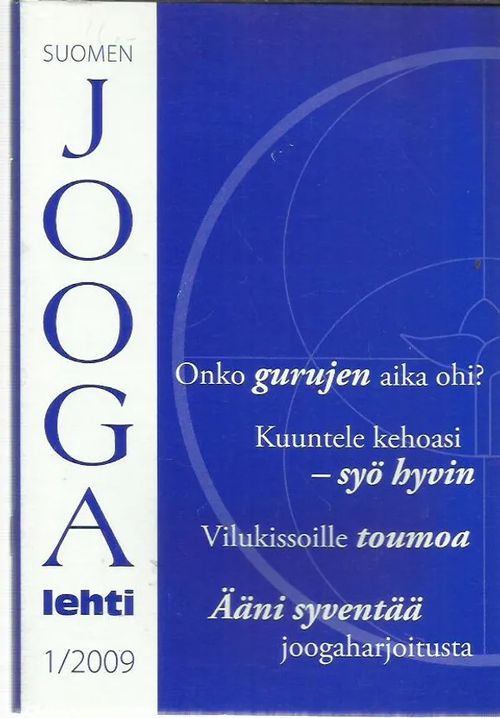 Suomen joogalehti 1/2009 | Antikvariaatti Vihreä Planeetta | Osta Antikvaarista - Kirjakauppa verkossa