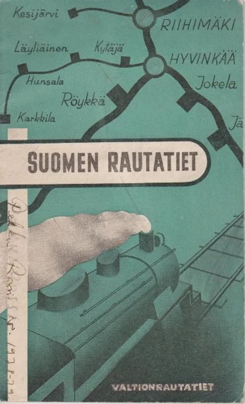 Suomen rautatiet | Antikvaarinen kirjahuone Libris | Osta Antikvaarista - Kirjakauppa verkossa