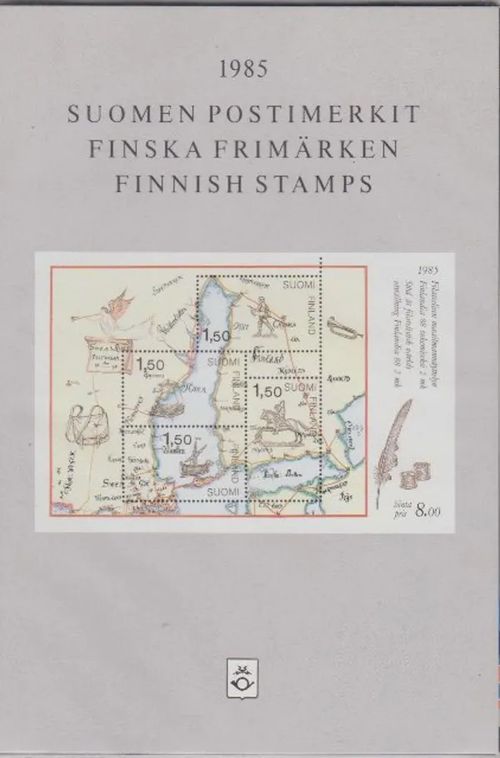 Suomen postimerkit 1985 | Antikvaarinen kirjahuone Libris | Osta  Antikvaarista - Kirjakauppa verkossa