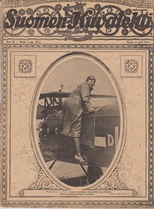 Suomen Kuvalehti N:o 36 Syysk. 6 p:nä 1919 | Antikvaarinen kirjahuone Libris | Osta Antikvaarista - Kirjakauppa verkossa