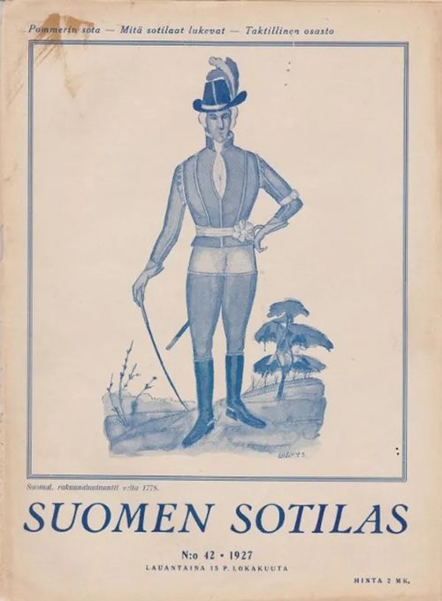 Suomen Sotilas N:o 42 - 1927 | Antikvaarinen kirjahuone Libris | Osta Antikvaarista - Kirjakauppa verkossa