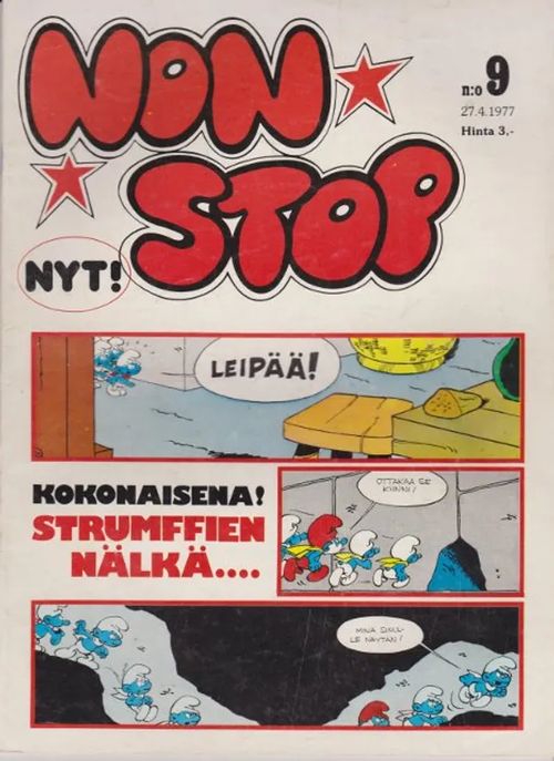 Non Stop n:o 9/1977 | Antikvaarinen kirjahuone Libris | Osta Antikvaarista - Kirjakauppa verkossa