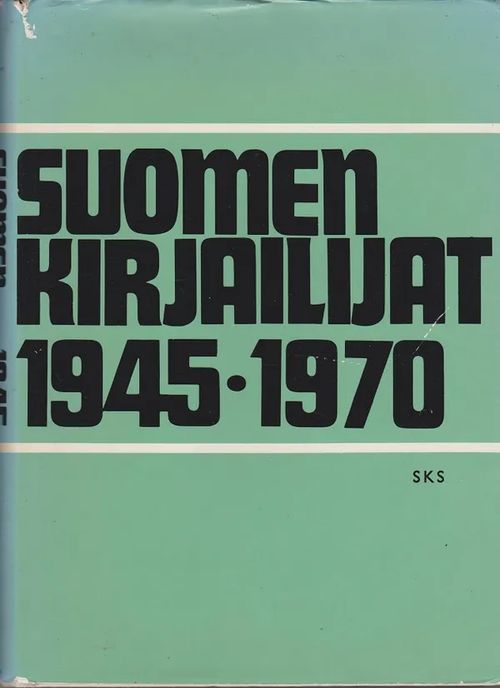 Suomen kirjailijat 1945 - 1970 - Toimituskunta | Antikvaarinen kirjahuone Libris | Osta Antikvaarista - Kirjakauppa verkossa