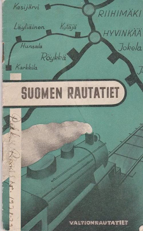 Suomen rautatiet | Antikvaarinen kirjahuone Libris | Osta Antikvaarista - Kirjakauppa verkossa