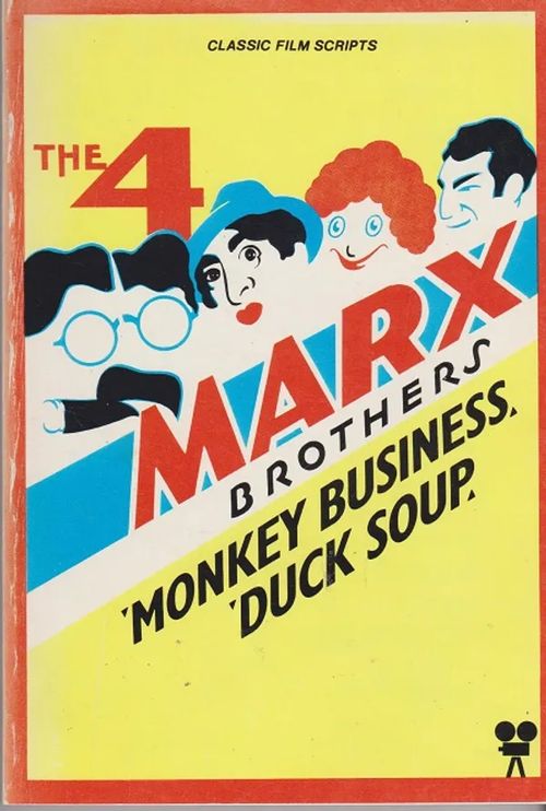 The 4 Marx Brothers - Monkey Business - Duck Soup | Antikvaarinen kirjahuone Libris | Osta Antikvaarista - Kirjakauppa verkossa