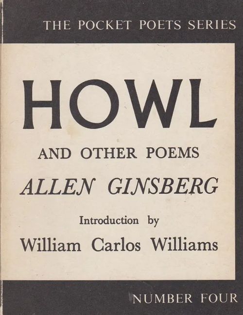 Howl - Ginsberg Allen | Antikvaarinen kirjahuone Libris | Osta Antikvaarista - Kirjakauppa verkossa