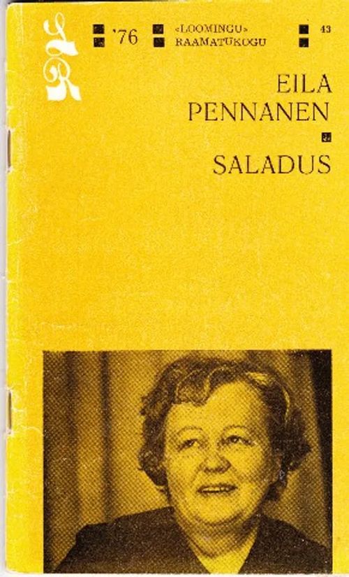 Saladus - Pennanen Eila | Antikvaarinen kirjahuone Libris | Osta Antikvaarista - Kirjakauppa verkossa