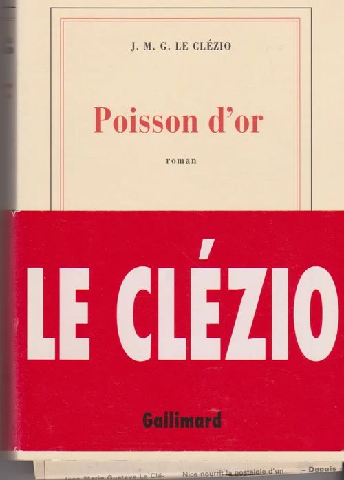 Poisson d´or - Le Clézio J.M.G. | Antikvaarinen kirjahuone Libris | Osta Antikvaarista - Kirjakauppa verkossa